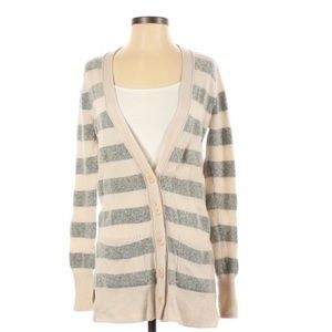 Club Monaco stripe cardigan sz s
